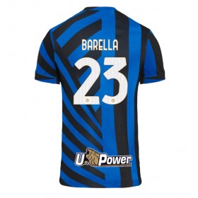 Inter Milan Nicolo Barella #23 Heimtrikot 2024-25 Kurzarm